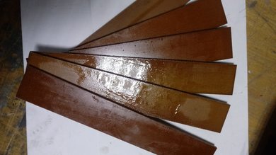 Лопатки насоса КО-503 текстолитовые комплект